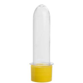 Tubete Para Lembrancinha Amarelo 13cm - 10 Unidades