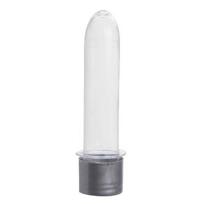 Tubete Para Lembrancinha Prata 13cm - 10 Unidades