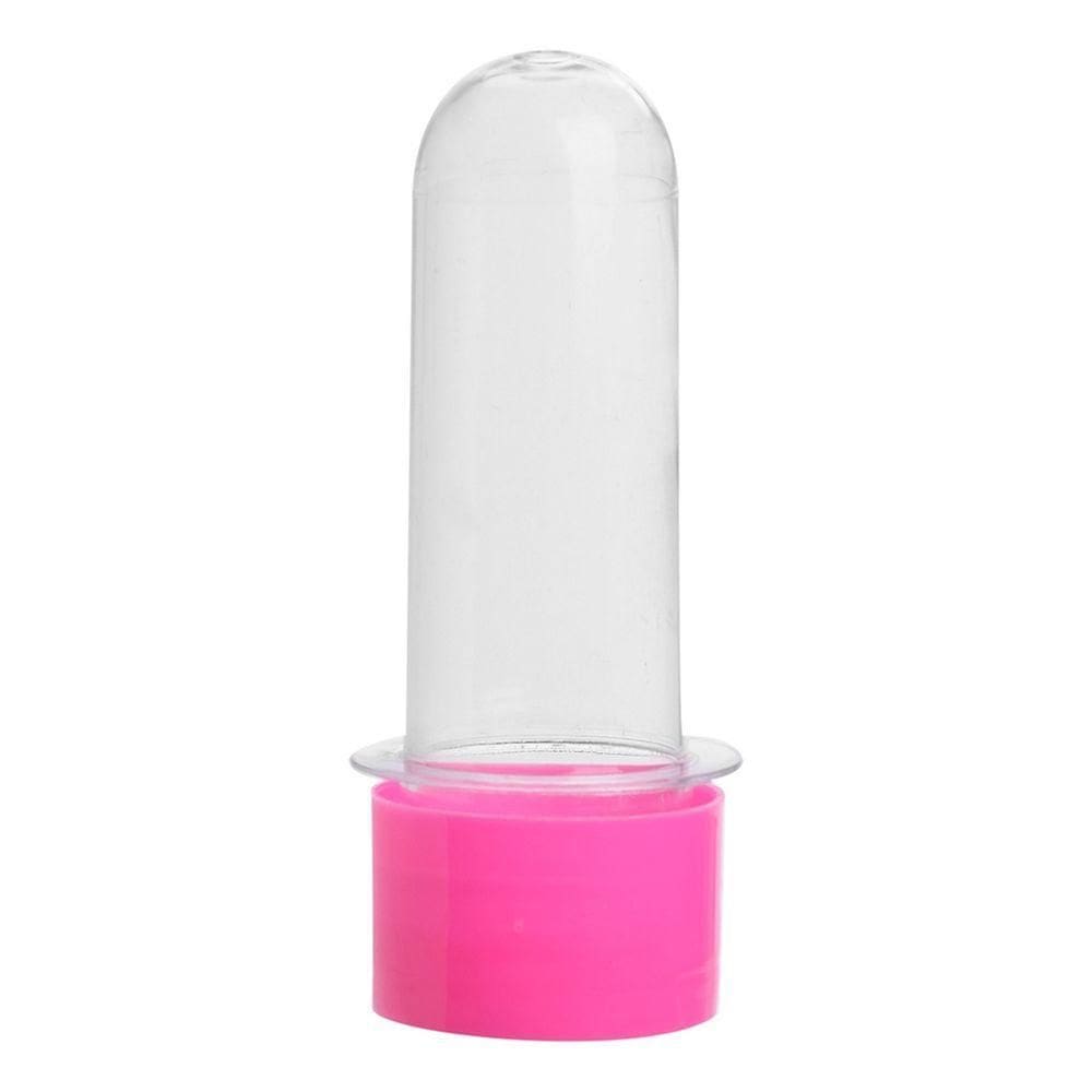 Mini Tubete Para Lembrancinha Pink 8cm - 10 Unidades