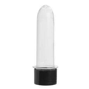 Tubete Para Lembrancinha Preto 13cm - 10 Unidades