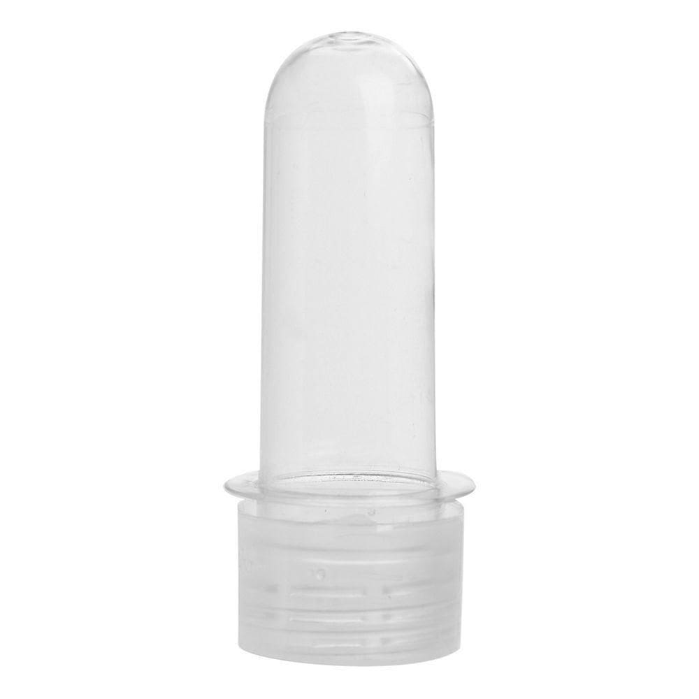 Mini Tubete Para Lembrancinha Transparente 8cm - 10 Unidades