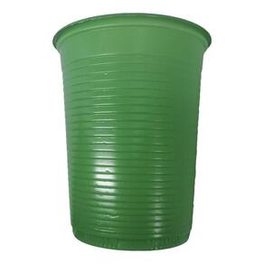 Copo Descartável Verde De Festa - 200ml - 50 Unidades