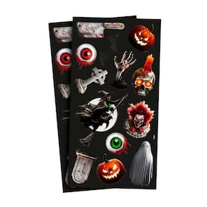 Adesivo Decorativo Para Halloween - 13 Unidades