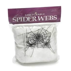Teia De Aranha Branca Para Decoração De Festas