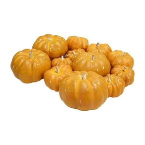 Decoração Halloween Abóbora Mini Maranhão - 12 Unidades