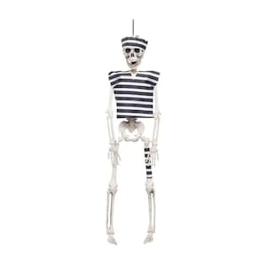 Decoração Halloween Prisioneiro Esqueleto - 40cm