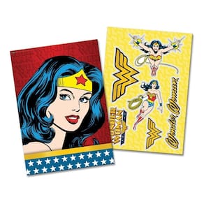 Kit Decorativo Da Mulher Maravilha - 7 Itens