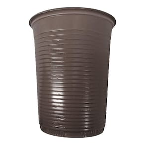 Copo Descartável Marrom De Festa - 200ml - 50 Unidades