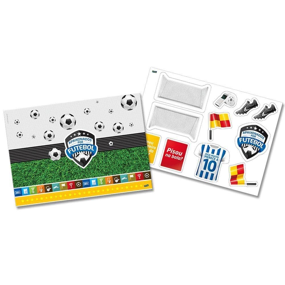 Kit Decorativo Futebol - 12 Itens