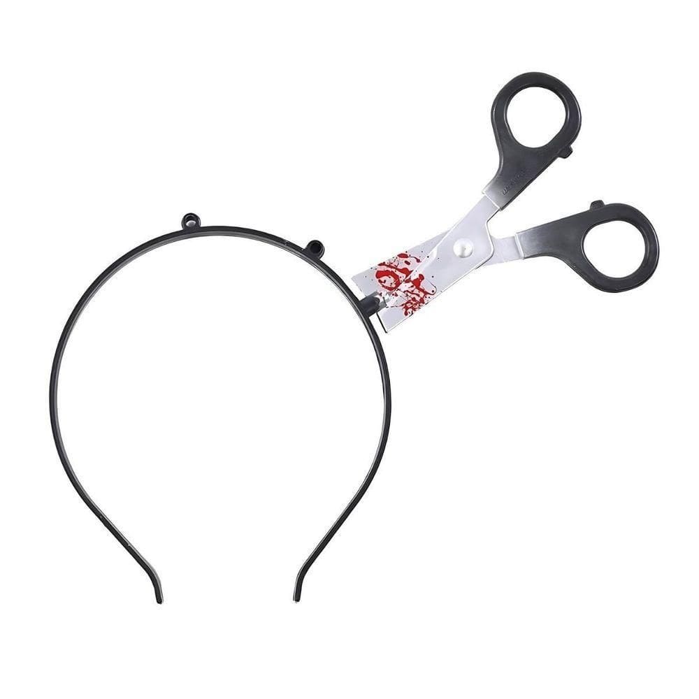 Tiara Com Tesoura Halloween - 1 Unidade