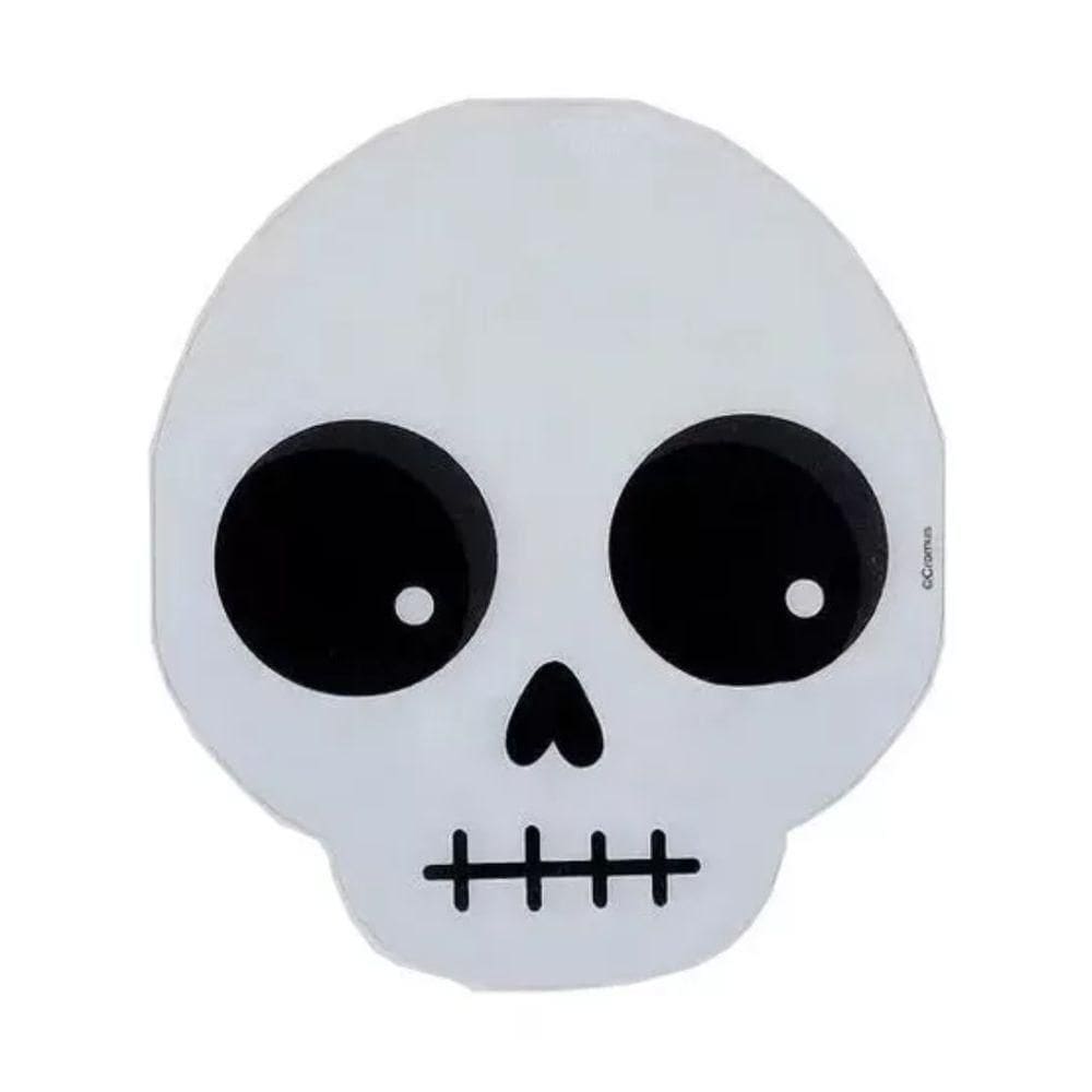 Guardanapo De Papel Estampado Caveira - 32,5cm - 20 Unidades