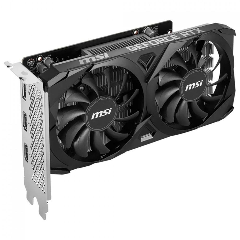 Placa de vídeo MSI GeForce RTX 3050 Ventus 2X, 6GB GDDR6, 96 bits, 912-V812-060