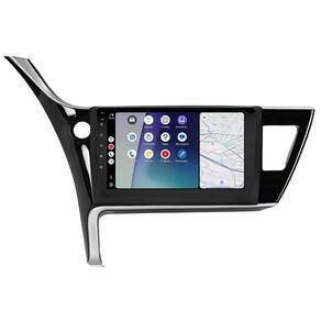 Central Multimídia Corolla GLi 2017 2018 2019 Svart Tela de 9" 2GB de RAM Android Auto e Carplay + Câmera de ré