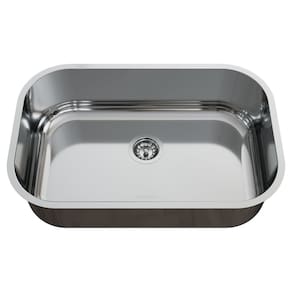 Cuba para Pia de Cozinha em Aço Inox N2 56x35x15cm Alto Brilho com Válvula GhelPlus Inox