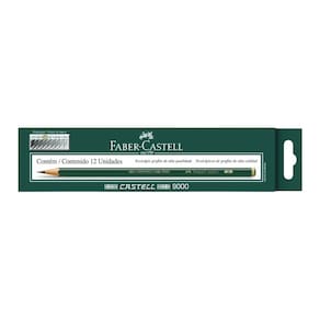 Ecolápis Grafite Faber Castell 9000 3B - 12 Un