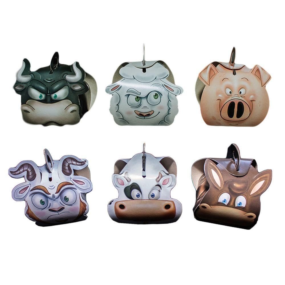 Trouxinhas Animais Da Fazenda - 6 Unidades