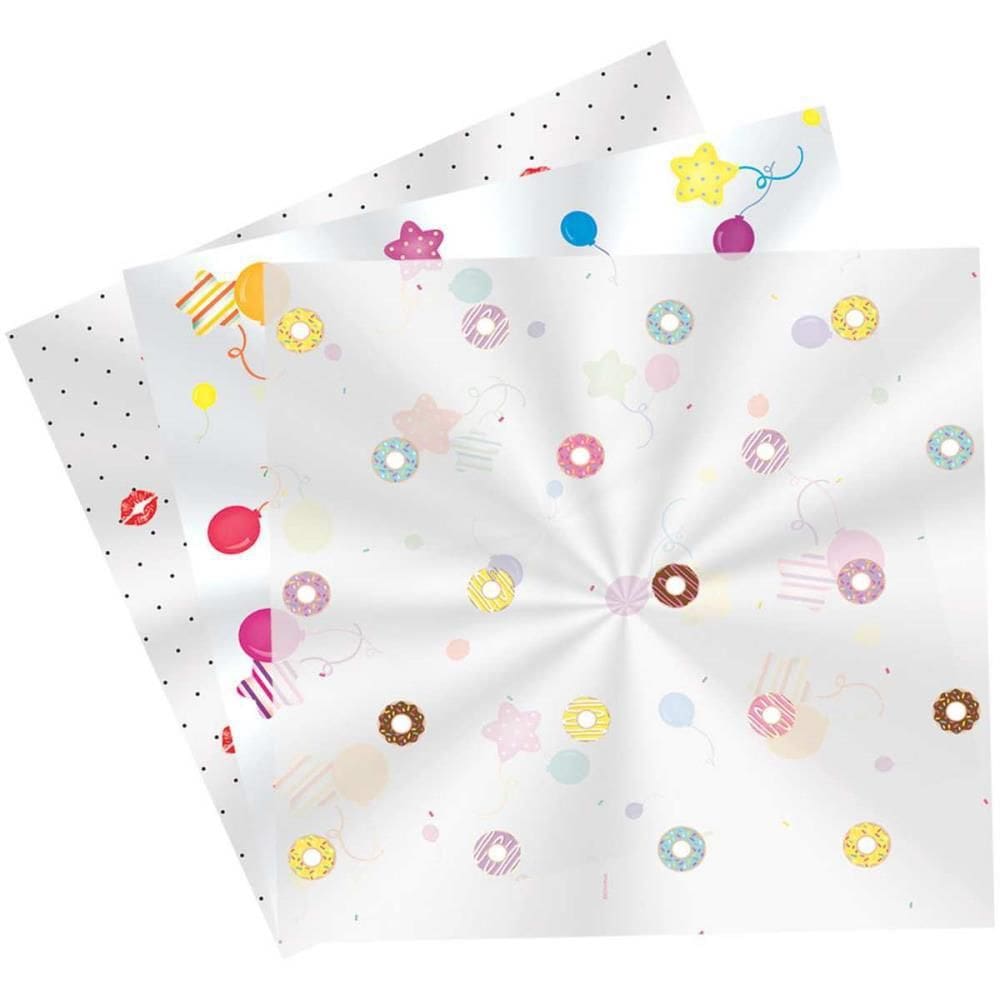 Saco Poli Transparente Decorad 10X14Cm. Diversas Estampas