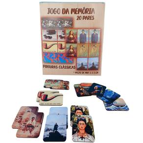 Jogo Da Memória Educativo Pinturas E Pintores Do Mundo 10
