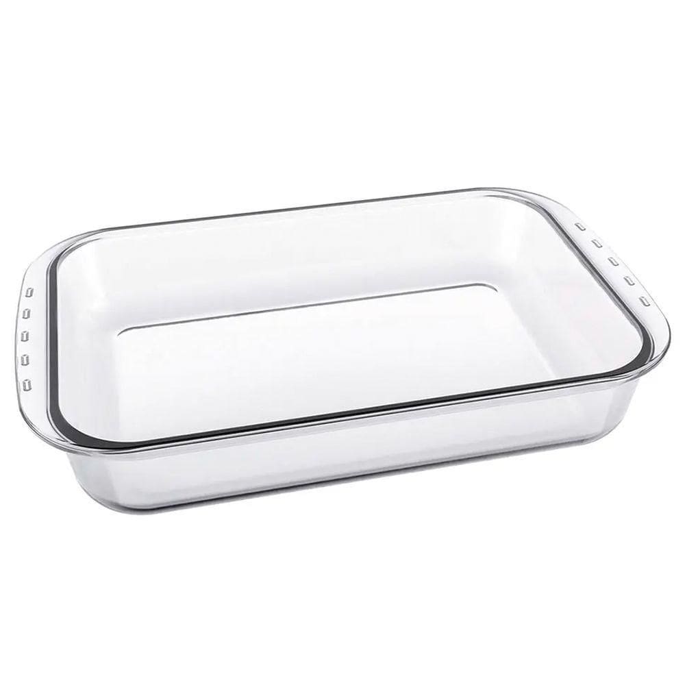 Assadeira Lasanheira De Vidro Marinex Clássica 3,7l - Nadir R6537