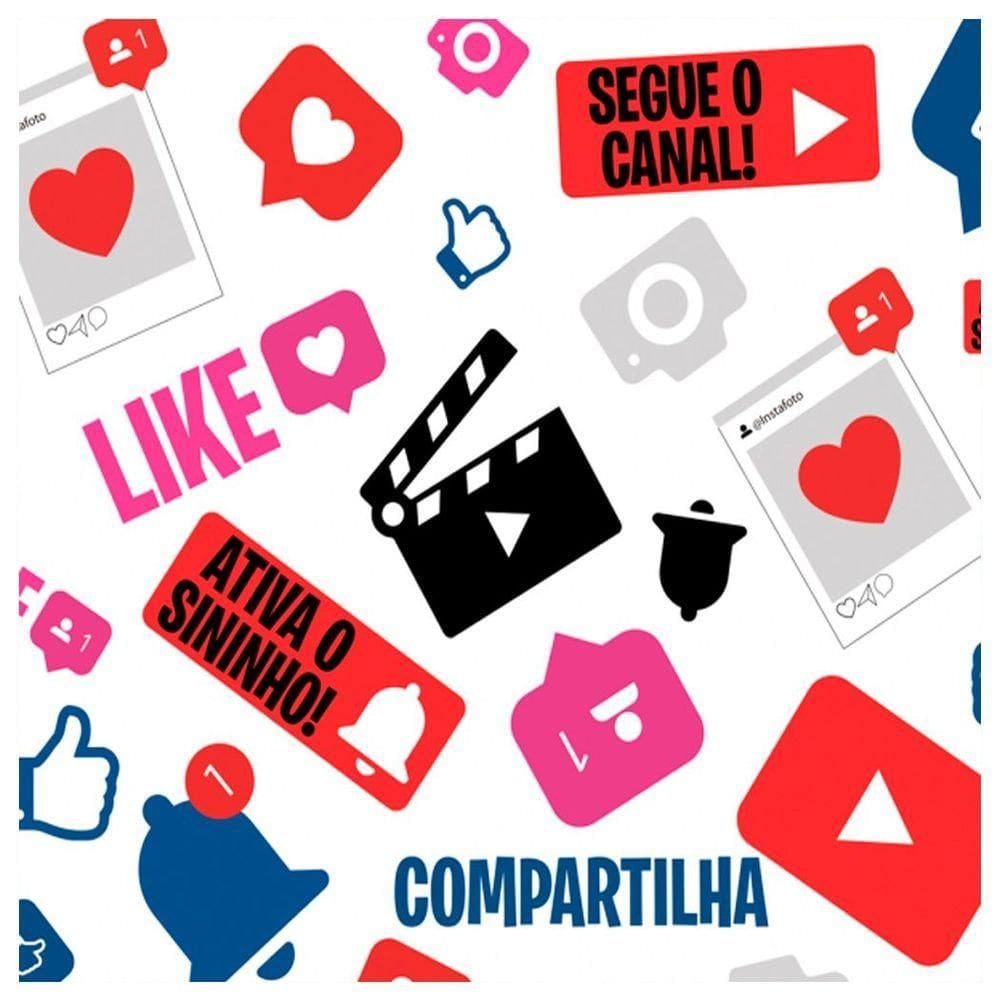 Tnt Estampado Redes Sociais - 5 Metros