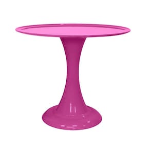 Boleira De Plástico Grande Gaia Rosa Escuro - 32cm