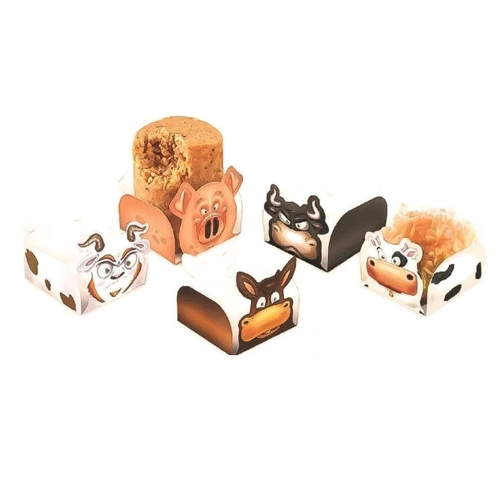 Forminha De Papel Animais Da Fazenda - 30 Unidades