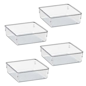 Organizador Modular Pote Transparente Grande Kit 4 Peças Acrimet Ref. 973