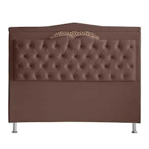 Cabeceira De Cama Box Madri Casal King 195 Cm Suede Rosê Eli Móveis E Decoração