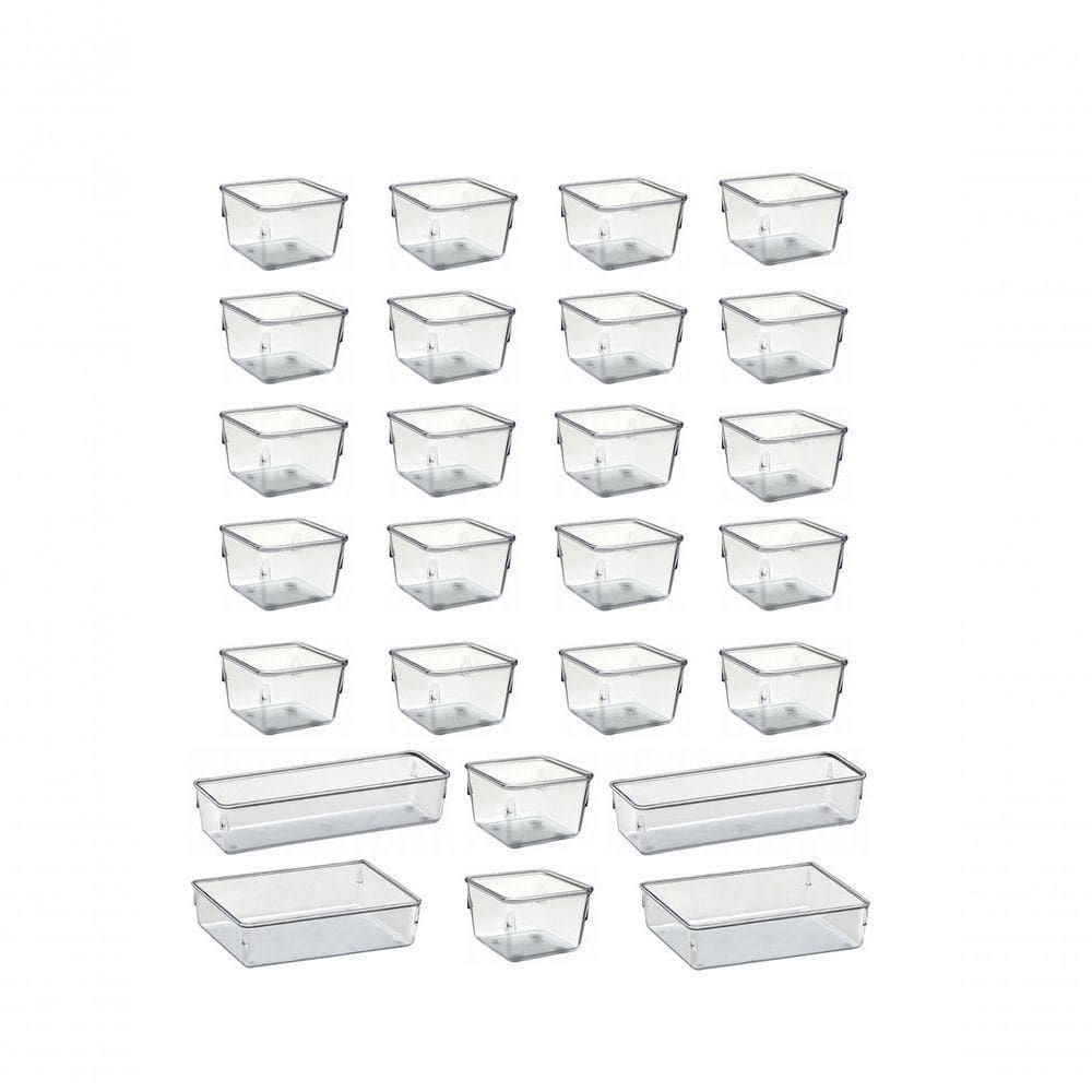 26 Organizadores Multiuso Modular Acrilico Gaveta, Maquiagem