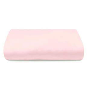 Lençol Avulso Buettner Solteiro Percal 150 Fios Casual Color Com Elástico Rosa Talco