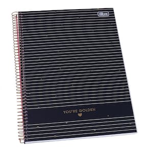 Caderno Tilibra Universitário You´re Golden 1 Matéria 80 Folhas