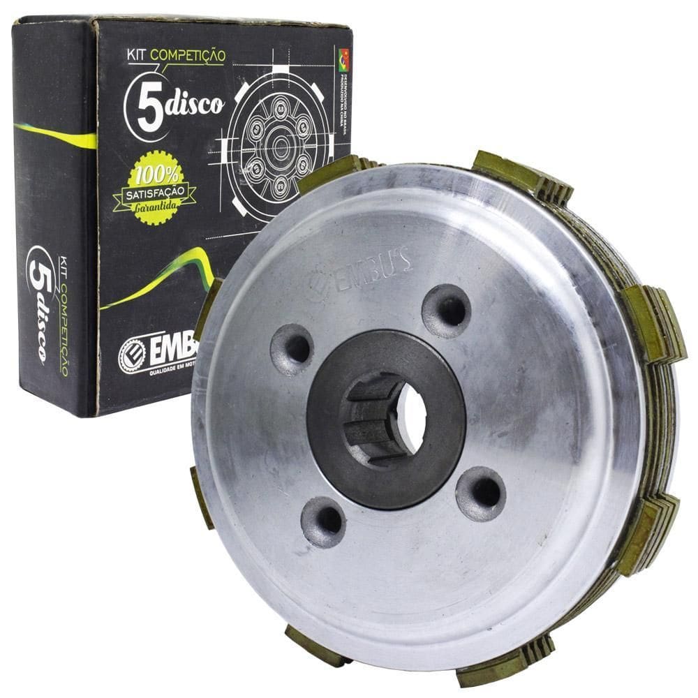Embreagem Completa Honda Titan/ Fan 125 2000 A 2008 Embus