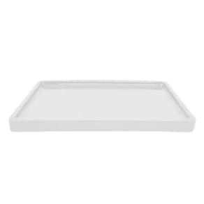 Bandeja De Festa Retangular 30cm X 18cm Cor Branco