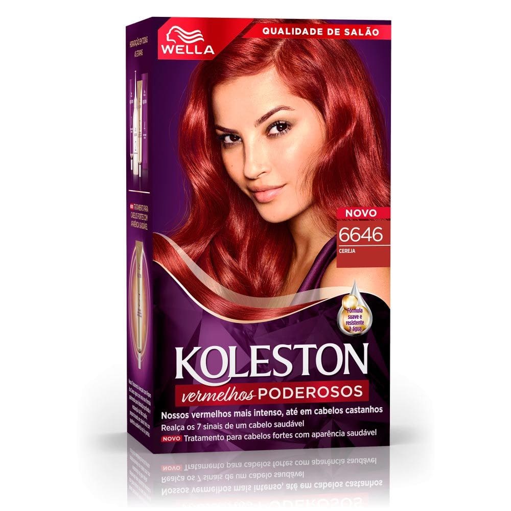 Tinta de Cabelo Koleston Cereja 6646