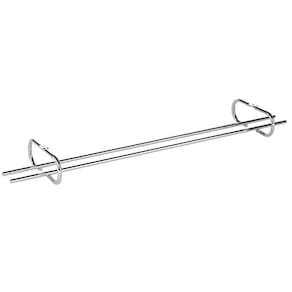 Suporte Porta Taças Reto Fixo 360x35x90mm Cromado 7141
