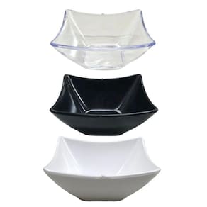 Mini Gourmet Quadrado 90 Ml - 7,5cm X 3cm Cor Transparente