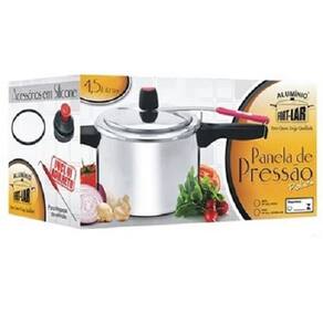 Panela de Pressão Polida  4,5 litros - 9021 - Fort-Lar