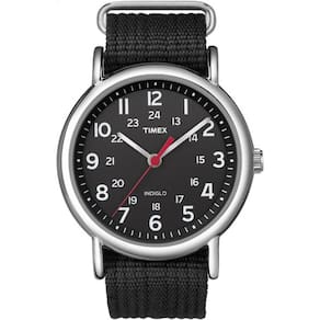 Relógio Timex Weekender T2N647 com pulseira de nylon unissex de 38 mm