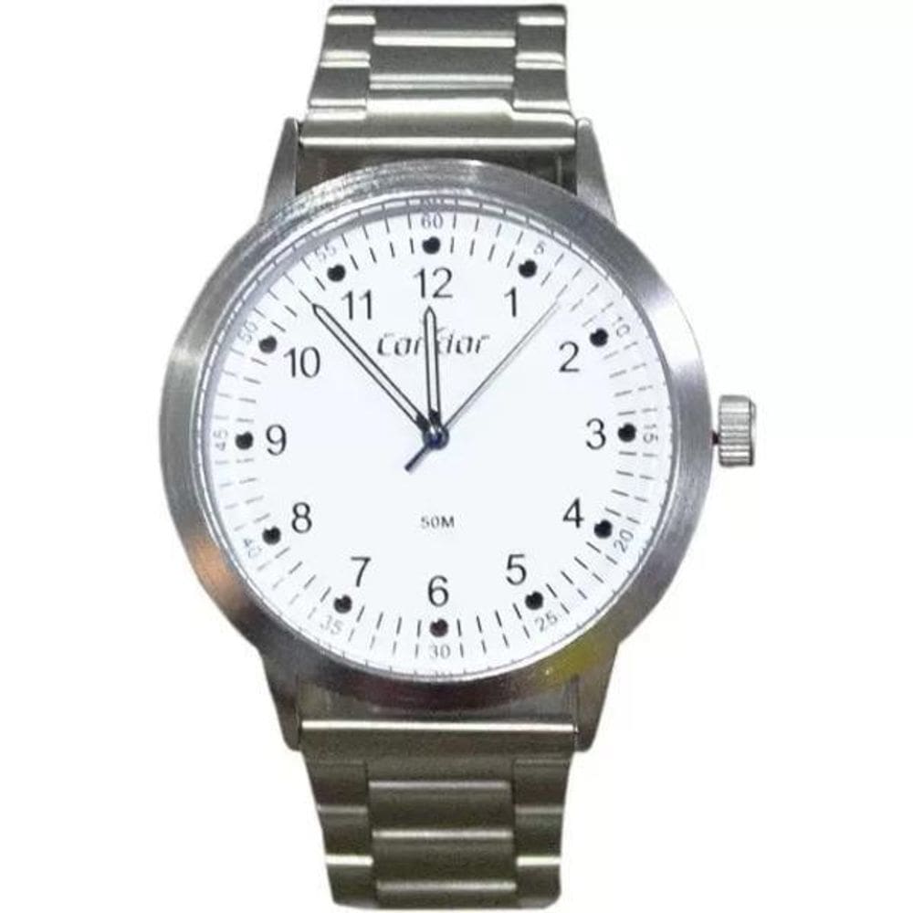 Relógio Masculino Condor Analógico Copc21Jhc-4K - Prata