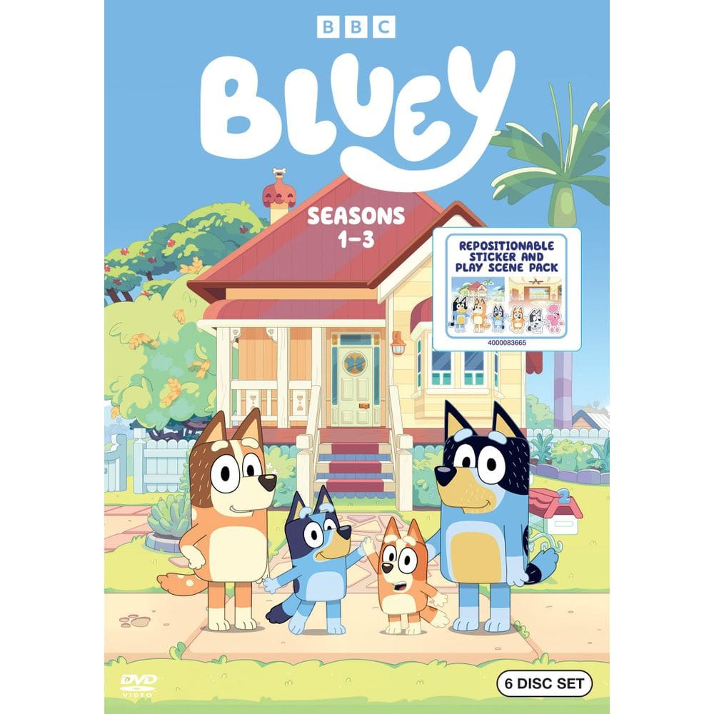 DVD Bluey: Temporadas 1-3