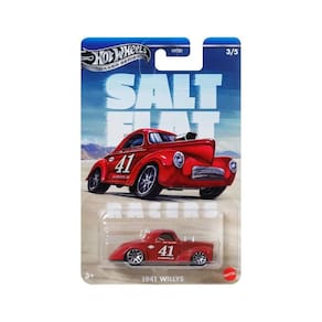 Carrinho Hot Wheels Silver Series Salt Flat 1941 Willys