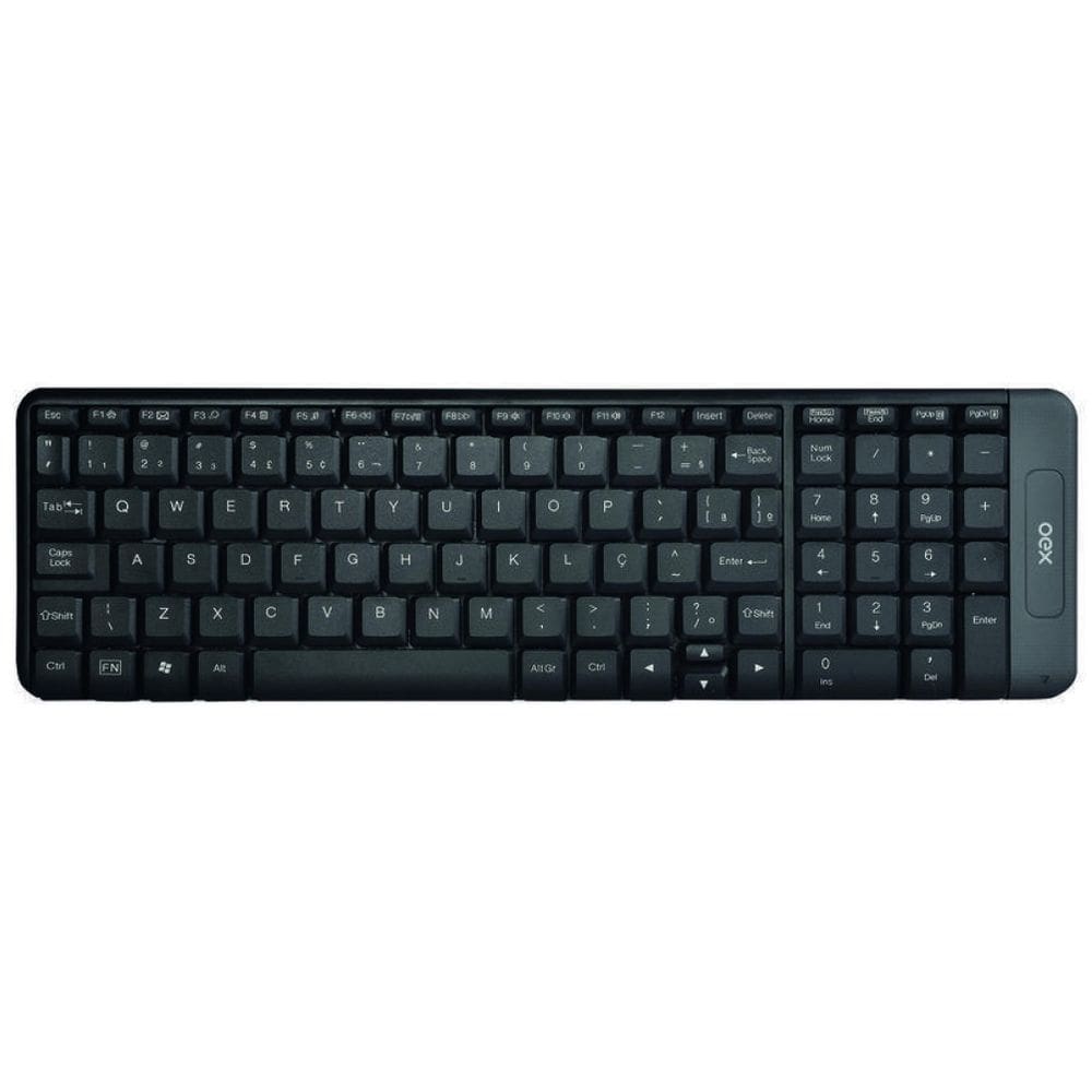 Combo Teclado + Mouse Blend Cinza Oex