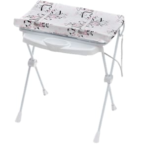 Banheira de Bebe com Trocador Galzerano Classic Plastica Zoo