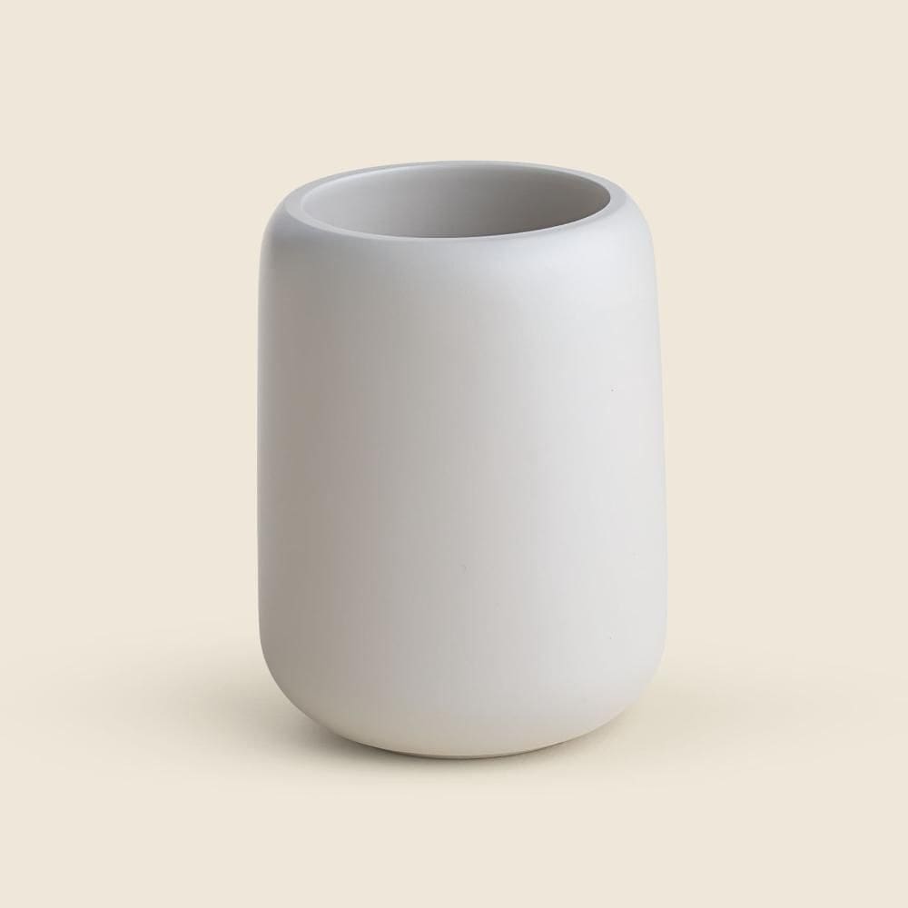 Porta Escova Neutral  Resina - A\CASA
