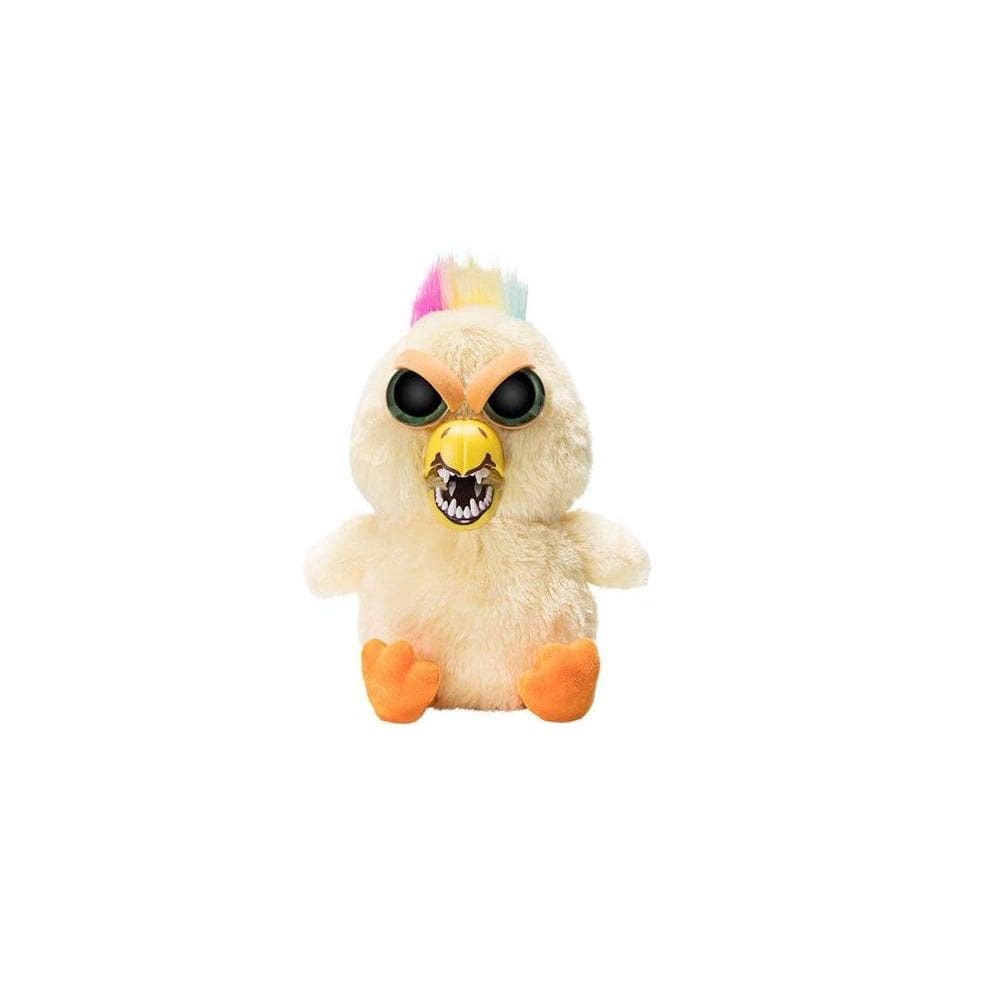 Brinquedo de pelúcia Feisty Pets Treacherous Travis The Rainbow Chick