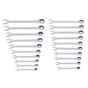 Conjunto de chaves CRAFTSMAN Ratcheting 20 peças SAE/Metric (CMMT87220)