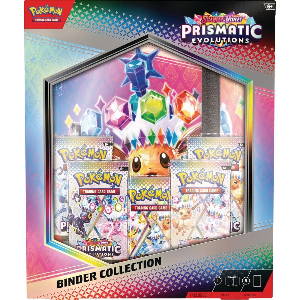 Coleção Binder Pokémon TCG Scarlet & Violet com reforços