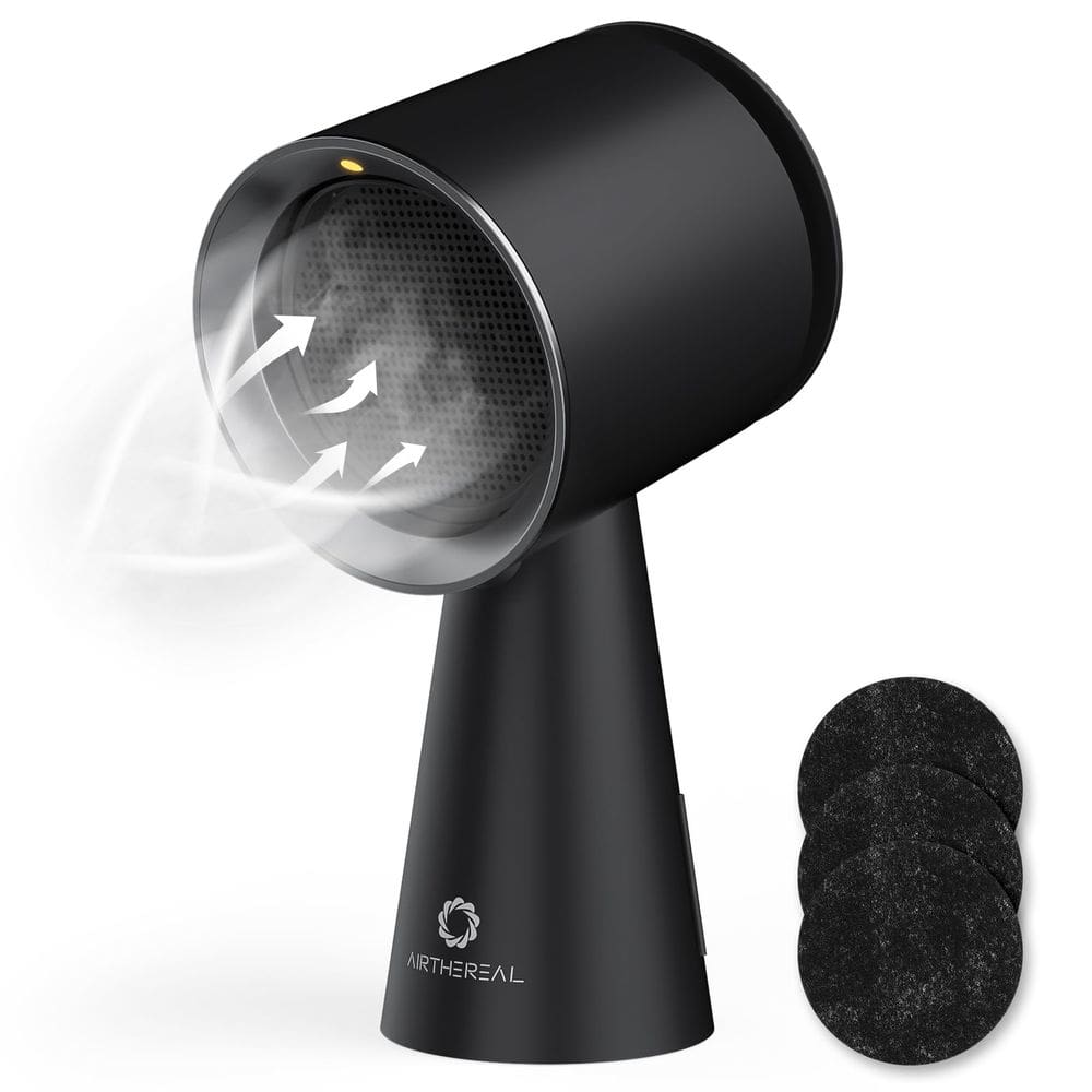 Exaustor portátil Airthereal RH180B recarregável preto