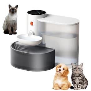 Fonte de água inteligente para animais de estimação Vrainito 3L para cães e gatos