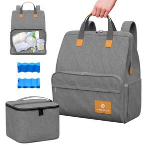 Bolsa de bomba de mama LIZNOR COLLECT Mochila de bomba de mama com refrigerador